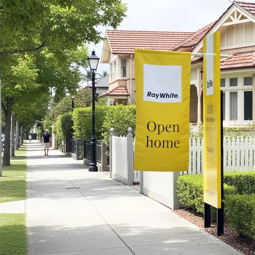 Real Estate Hanging Banners